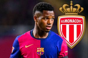 罗马诺：摩纳哥接近签下法蒂，租借合同+买断条款&amp;巴萨有二转分成